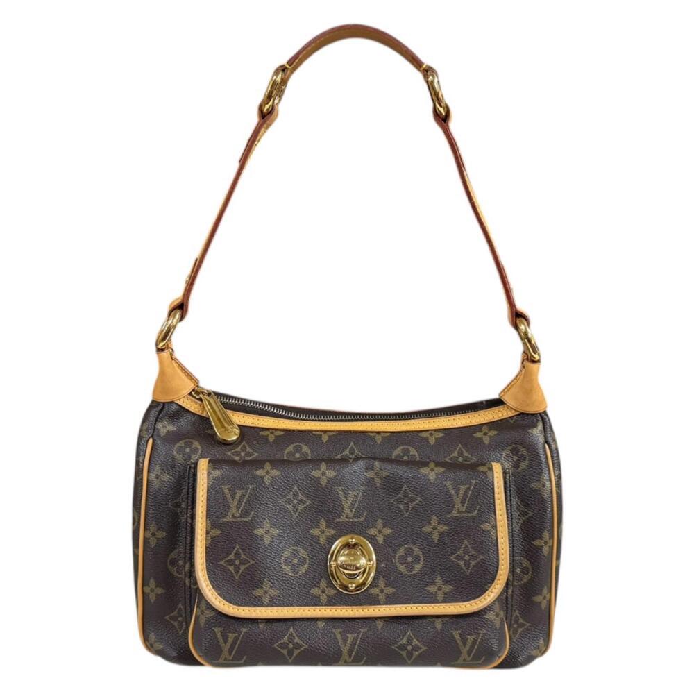 Louis Vuitton Tikal Monogram Canvas Shoulder Bag Brown
